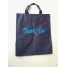 Non Woven Bag Blue with Thank You 100ct Size:12x13x7 inch